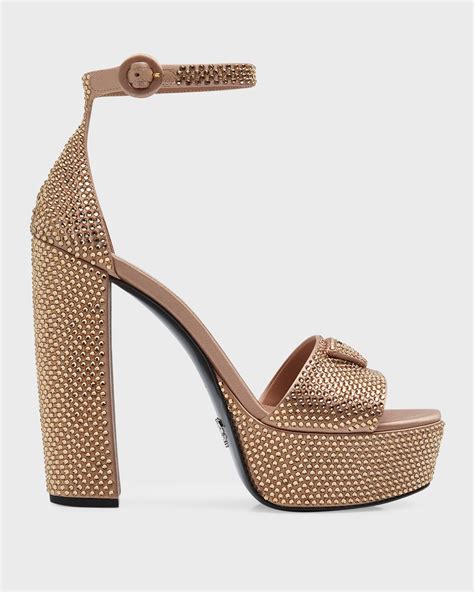 prada padded strap sandals|Prada transparent sandals.